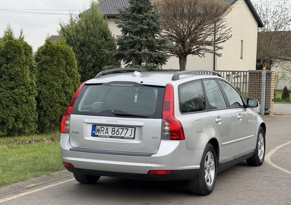 Volvo V50 cena 14900 przebieg: 210000, rok produkcji 2008 z Jastrowie małe 596